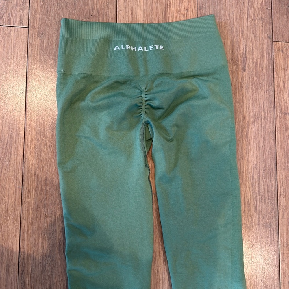Mint green limited alphalete amplify leggings